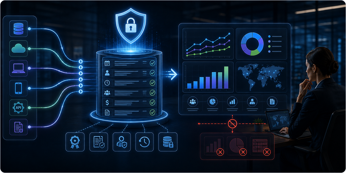 Scope Dimensions Filters and Time Dashboard