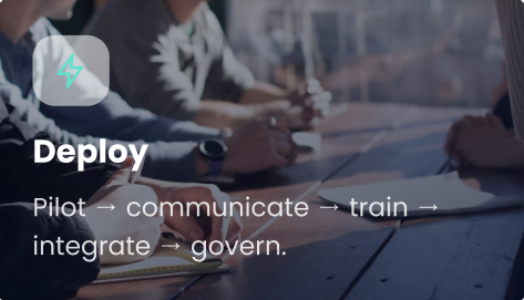 Deploy hybrid workforce management