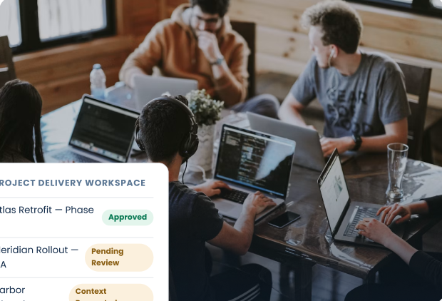 Project time and cost control workspace